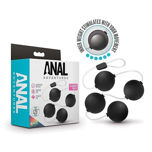 Anal Adventures Pleasure Balls by Blush Novelties