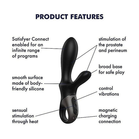 Satisfyer Heat Climax+ App Control Anal Vibe by Satisfyer