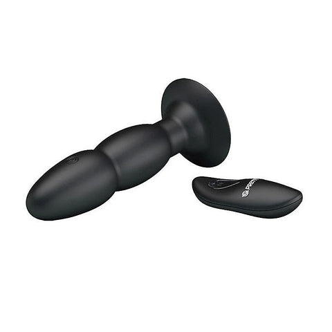 Beaded Remote Anal Vibrator by Baile