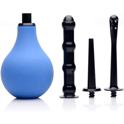One Way Valve Anal Douche Set by XR Brands
