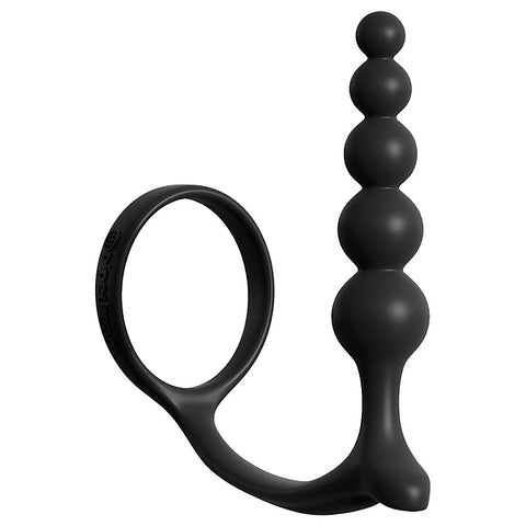 Anal Fantasy Collection Ass-Gasm Cock Ring Anal Beads