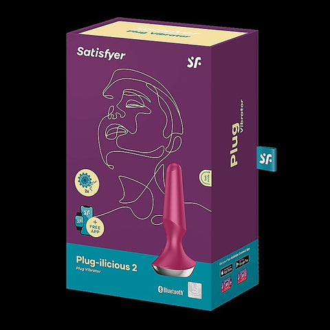 Plug-ilicious 2 App Controlled Vibrating Anal Plug