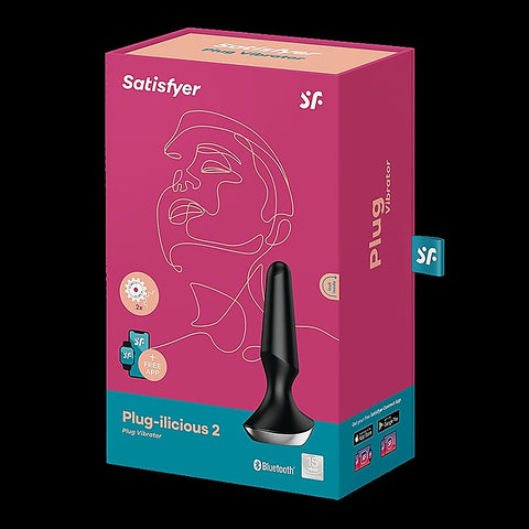 Plug-ilicious 2 App Controlled Vibrating Anal Plug