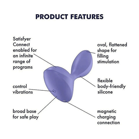 Sweet Seal App Controlled Anal Vibrator by Satisfyer