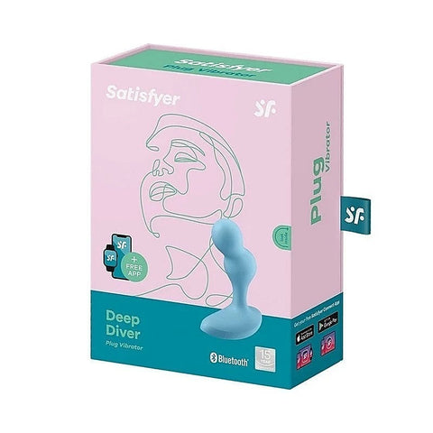 Deep Diver App Controlled Vibrating Butt Plug by Satisfyer