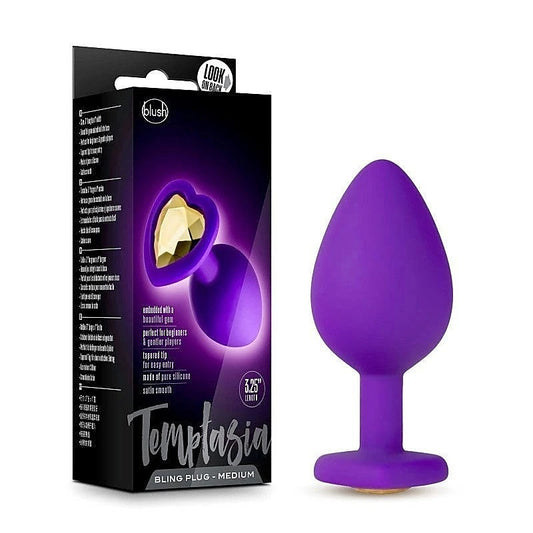 Temptasia Glamorous Booty Plug by Blush Novelties