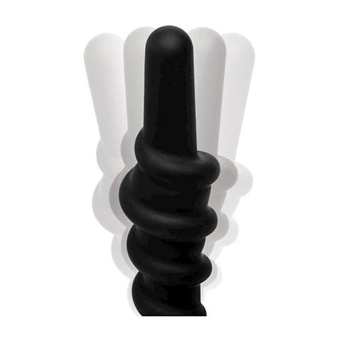 Coiled Vibrating Anal Plug by XR Brands