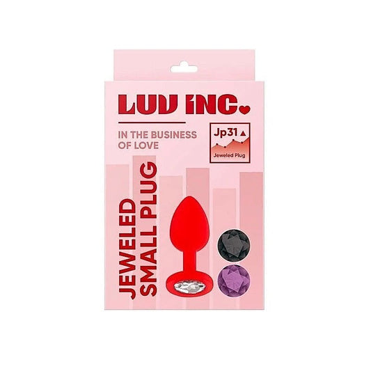 JP31 Small Jeweled Silicone Butt Plug by Luv Inc