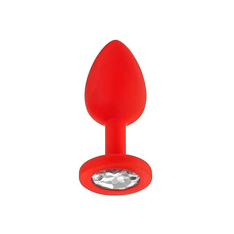 JP31 Small Jeweled Silicone Butt Plug by Luv Inc