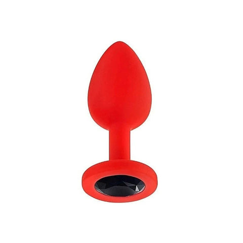 JP31 Small Jeweled Silicone Butt Plug by Luv Inc