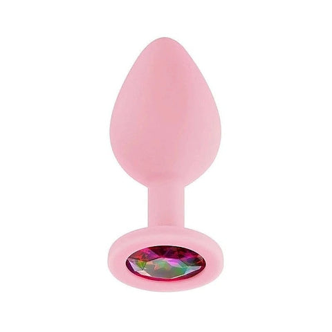 Luv Inc Jp32 Medium Jeweled Plug Pink by VVOLE LLC