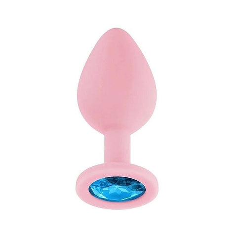 Luv Inc Jp32 Medium Jeweled Plug Pink by VVOLE LLC