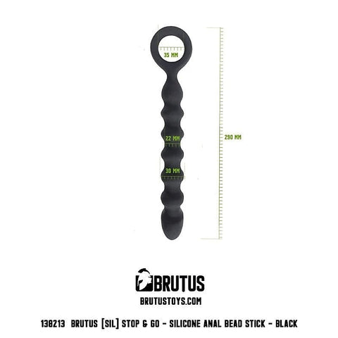 Stop and Go Anal Bead Stick by Brutus