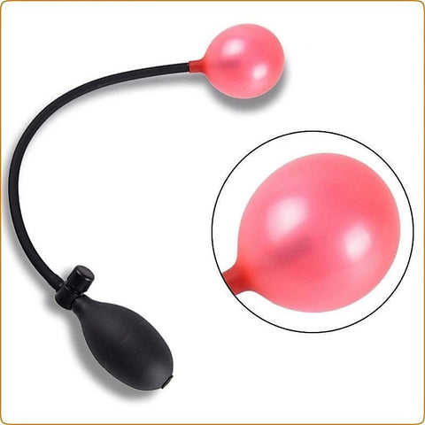 Red Point Inflatable Dildo Plug by BDStyle