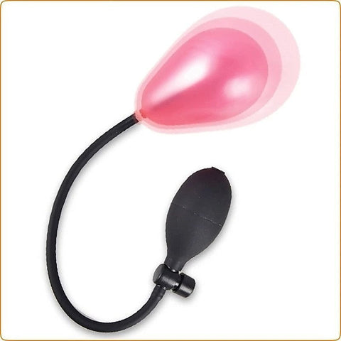 Red Point Inflatable Dildo Plug by BDStyle