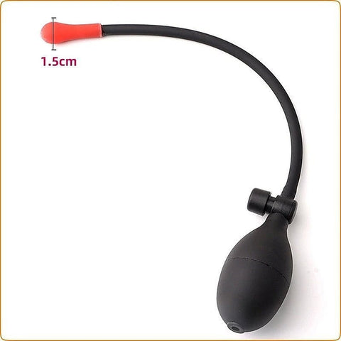 Red Point Inflatable Dildo Plug by BDStyle