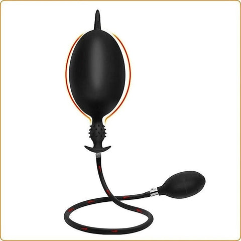 Conger Inflatable Dildo Butt Plug by BDStyle