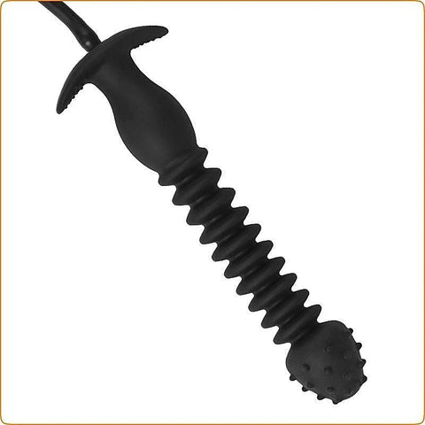 Inflatable Dildo Thrusting Anal Plug by BDStyle