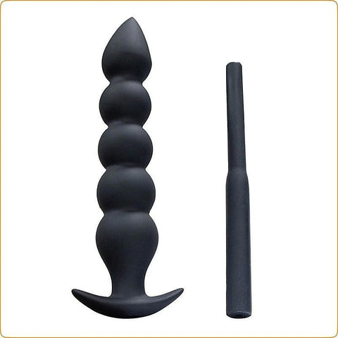 Five Ball Inflatable Dildo Anal Beads by BDStyle