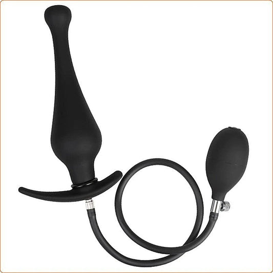 Silicone Expand Inflatable Dildo Anal Plug by BDStyle