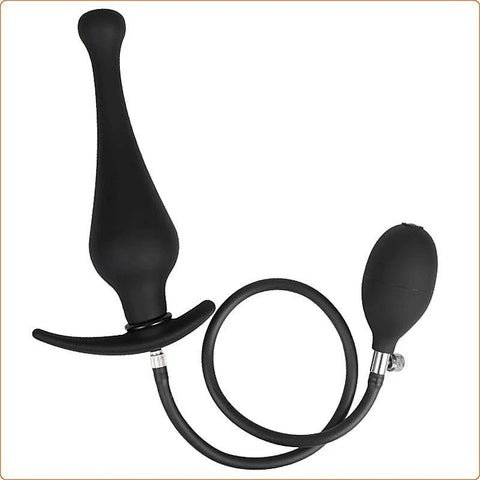 Silicone Expand Inflatable Dildo Anal Plug by BDStyle