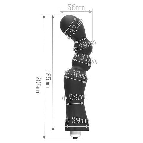 Beads Male Prostate Vibrator by BDStyle