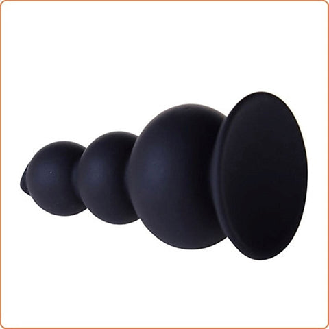 Suction 3 Silicone Ball Anal Beads by BDStyle