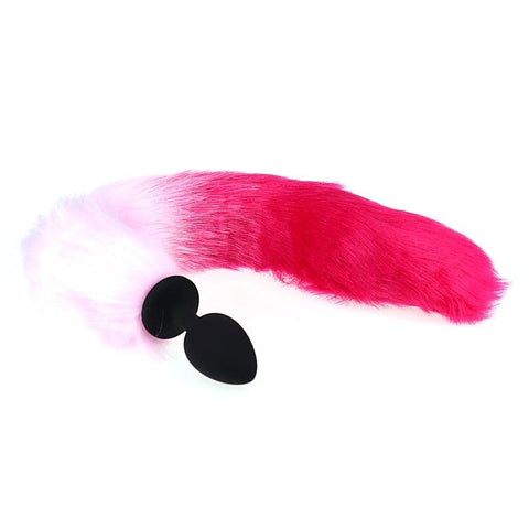 Booty Beads Black Silicone Anal Plug Medium by BDStyle