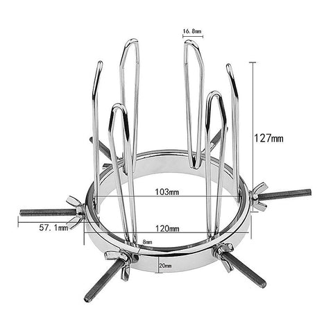 Gynaecology Anal Vaginal Giant Adjustable Speculum