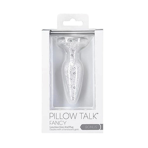 Pillow Talk Fancy Luxurious Glass Anal Plug by BMS Factory