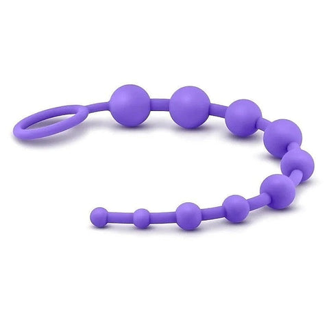 Luxe Silicone Anal Beads by Blush Novelties
