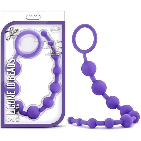 Luxe Silicone Anal Beads by Blush Novelties