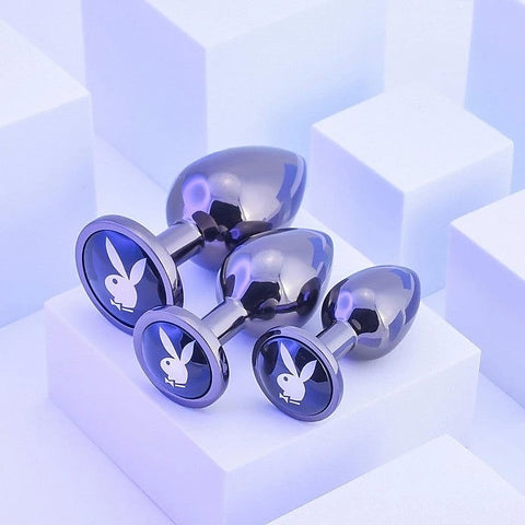 Playboy Pleasure 3 Ways Anal Plugs Set by Evolved