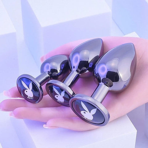 Playboy Pleasure 3 Ways Anal Plugs Set by Evolved
