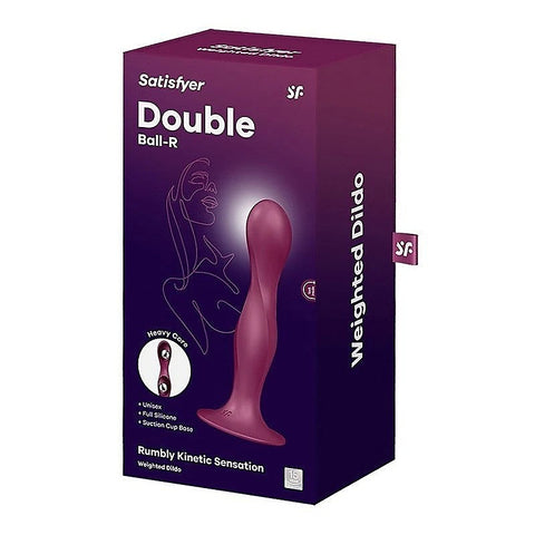 Double Ball-R Soft Silicone Dildo by Satisfyer
