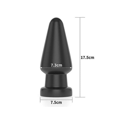 King Sized 7.5 Inch Anal Shocker Mega Butt Plug by Lovetoy