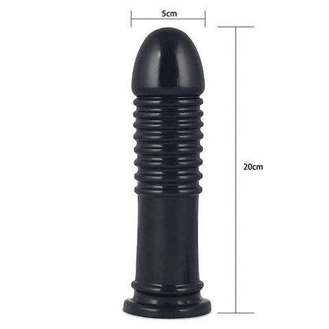King Sized 8 Inch Anal Bumper Mega Anal Plug by Lovetoy