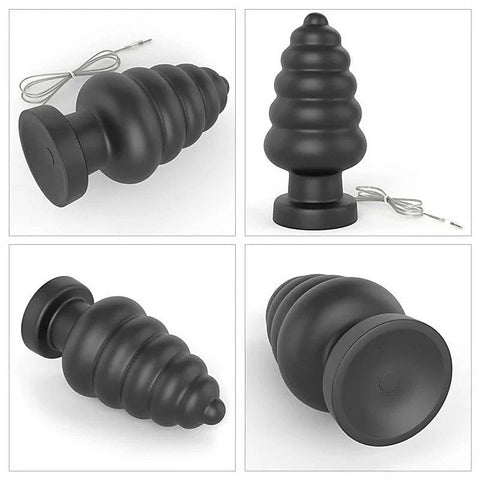 King Sized 7 Inch Vibrating Anal Cracker Butt Plug