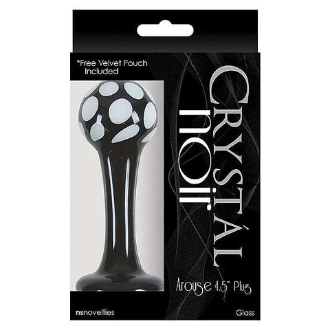 Crystal Noir Arouse Plug by NS Novelties
