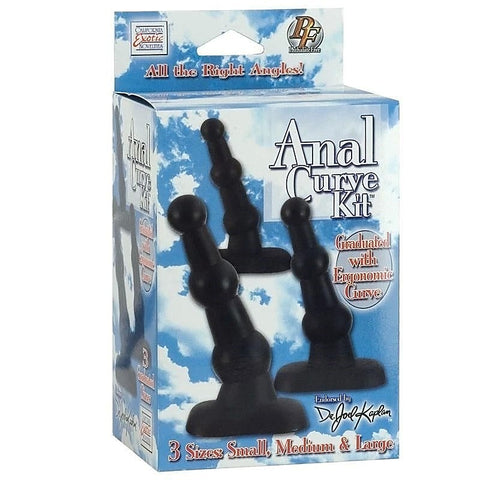 Dr. Joel Kaplan 3 Size Anal Pleasure Curve Kit