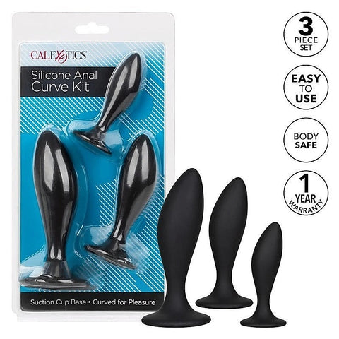 Dr. Joel Kaplan 3 Size Anal Pleasure Curve Kit