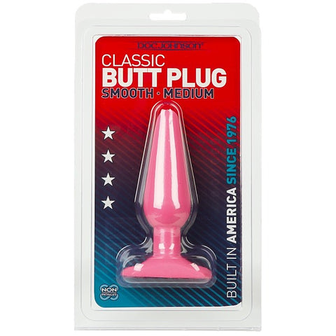 Classic Butt Plug Smooth Medium by Doc Johnson