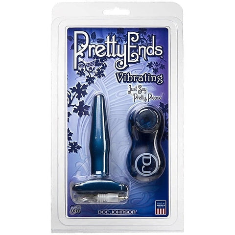 Pretty Ends Vibrating Anal Plug Small by Doc Johnson