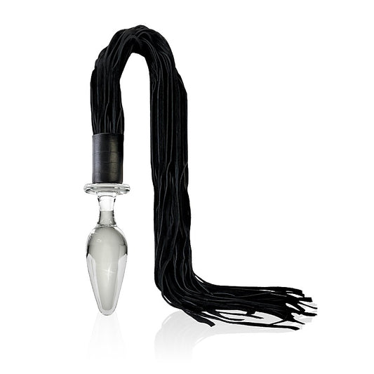 Icicles No 49 Glass Butt Plug and Flogger