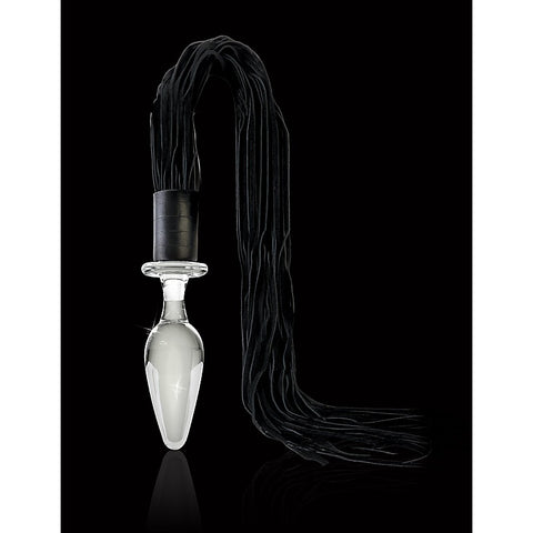 Icicles No 49 Glass Butt Plug and Flogger
