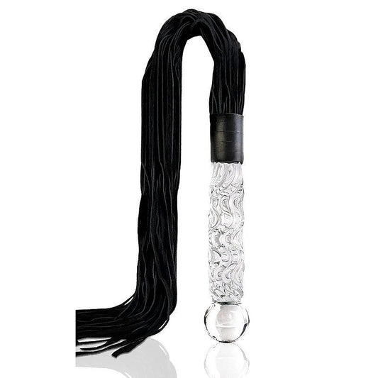 Icicles No 38 Hand Blown Glass Whip by Pipedream