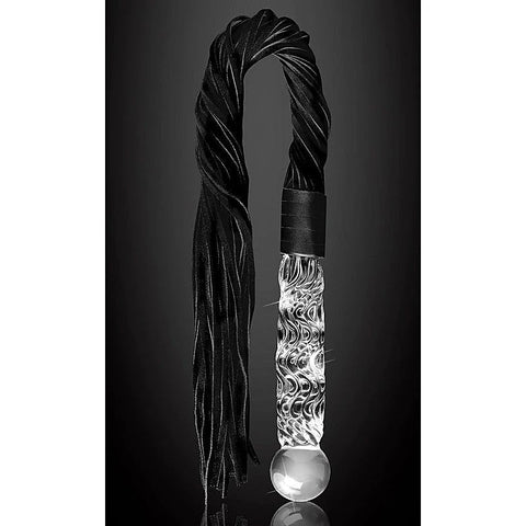 Icicles No 38 Hand Blown Glass Whip by Pipedream