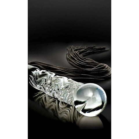 Icicles No 38 Hand Blown Glass Whip by Pipedream