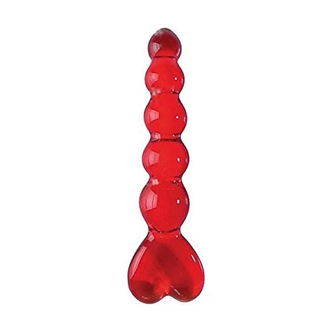 Icicles No 32 Hand Blown Glass Anal Beads by Pipedream
