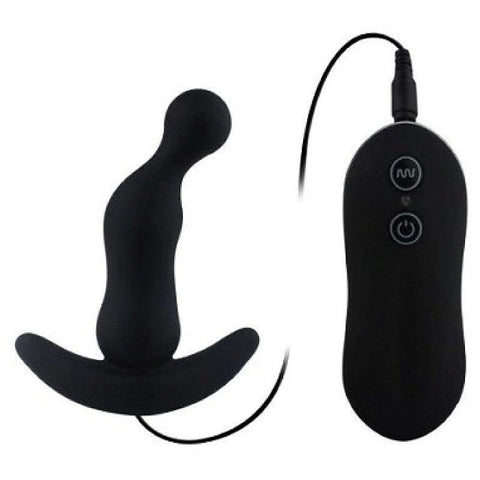 Curved Vibrating Anal Plug by Aphrodisia